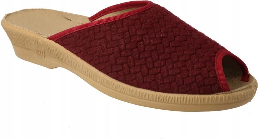 Befado Dames Pantoffels 581D 201 Bordauw