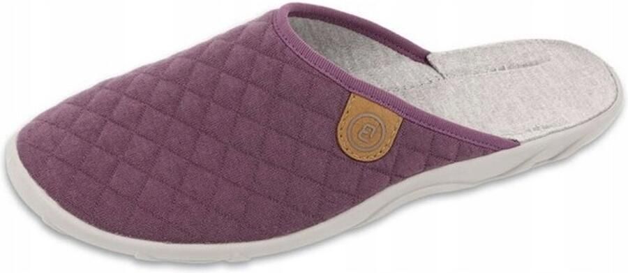 Befado Dames Pantoffels Paars Comfortabel Huiselijk