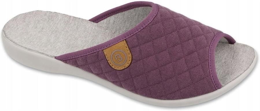 Befado Dames Pantoffels Paars