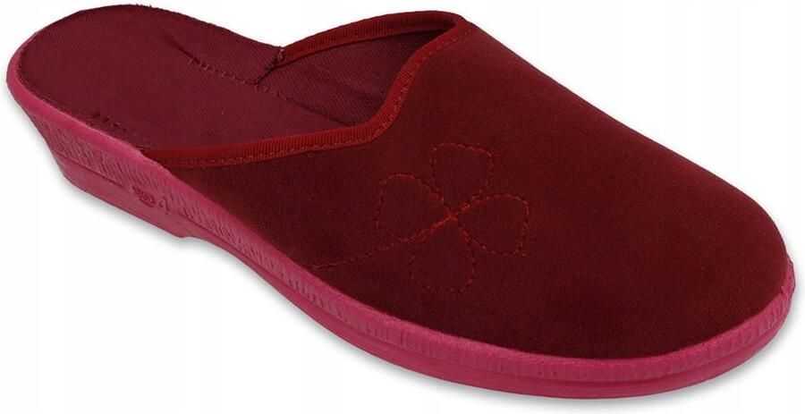 Befado Dames Pantoffels Rood