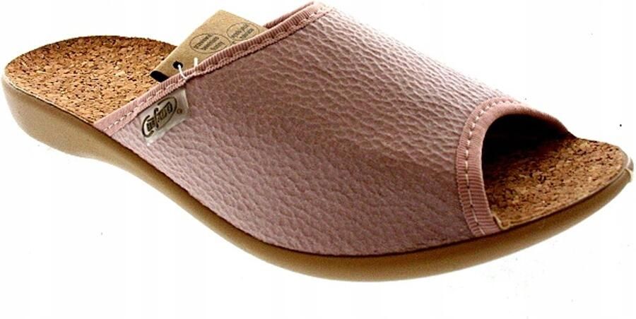 Befado Dames Pantoffels Roze Comfortabel Huiselijk Schoenwerk