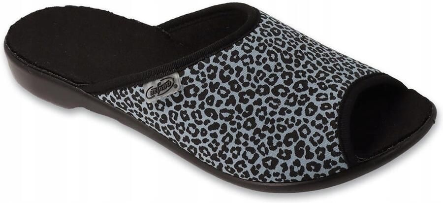 Befado VIKI dames pantoffels blauw comfort & ademend