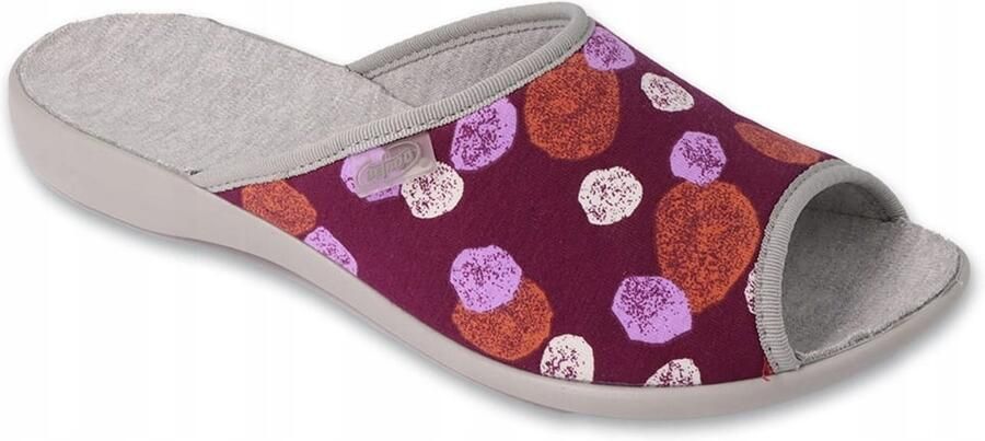 Befado Viki dames pantoffels paars
