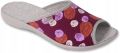 Befado Viki dames pantoffels paars - Paars