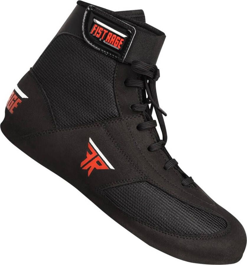 Belicon Wears Netherlands FISTRAGE LOW TOP Boksschoenen Zwart Rood