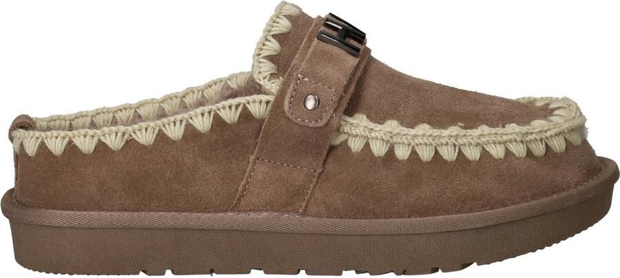Belizia LOFF 1881 Pantoffels Dames Taupe