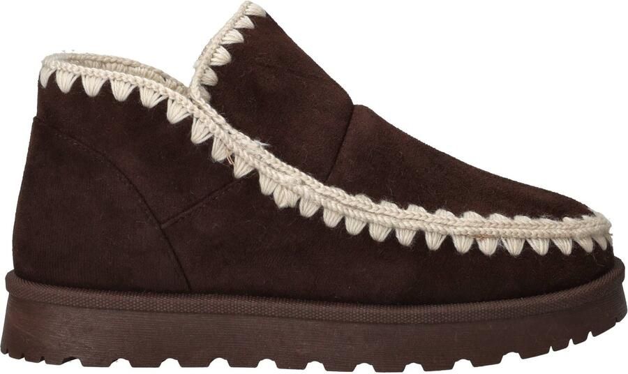 Belizia Pantoffels Dames Bruin