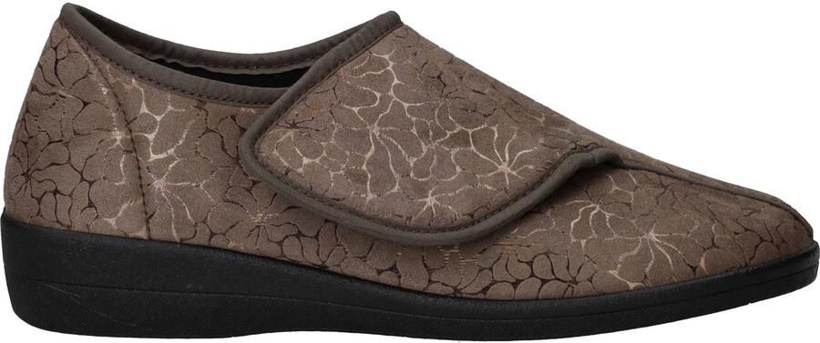 Belizia Pantoffels Dames Taupe
