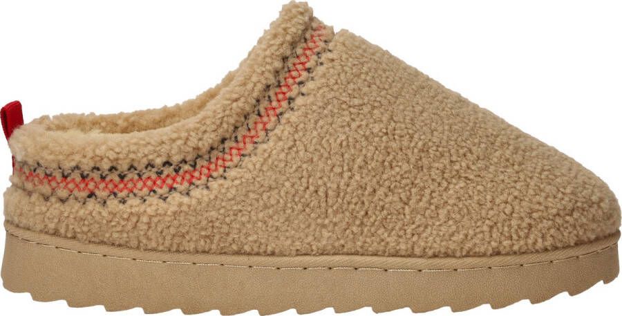 Belizia Dichte pantoffels Dames Beige