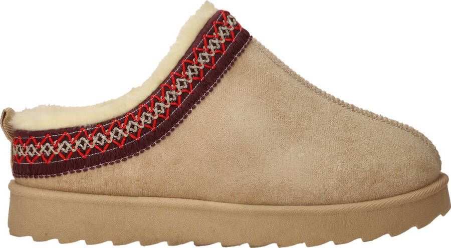 Belizia Dichte pantoffels Dames Beige