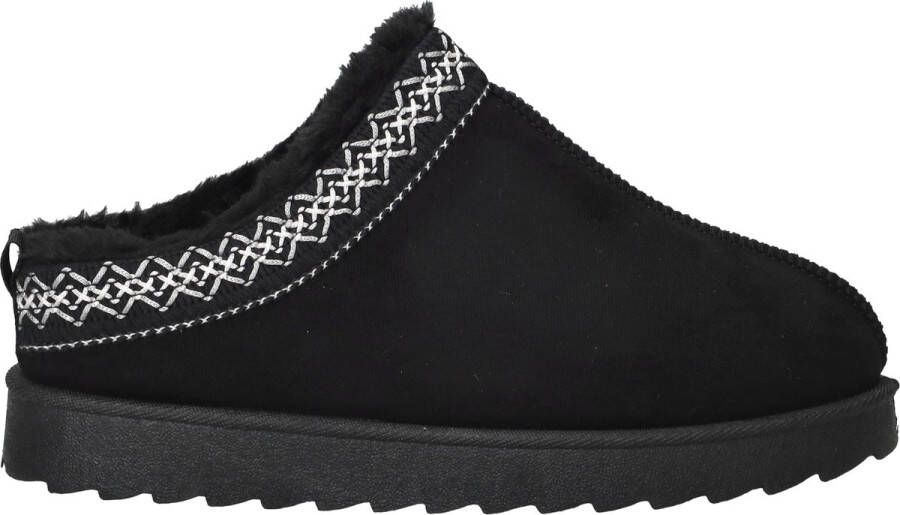 Belizia Dichte pantoffels Dames Zwart