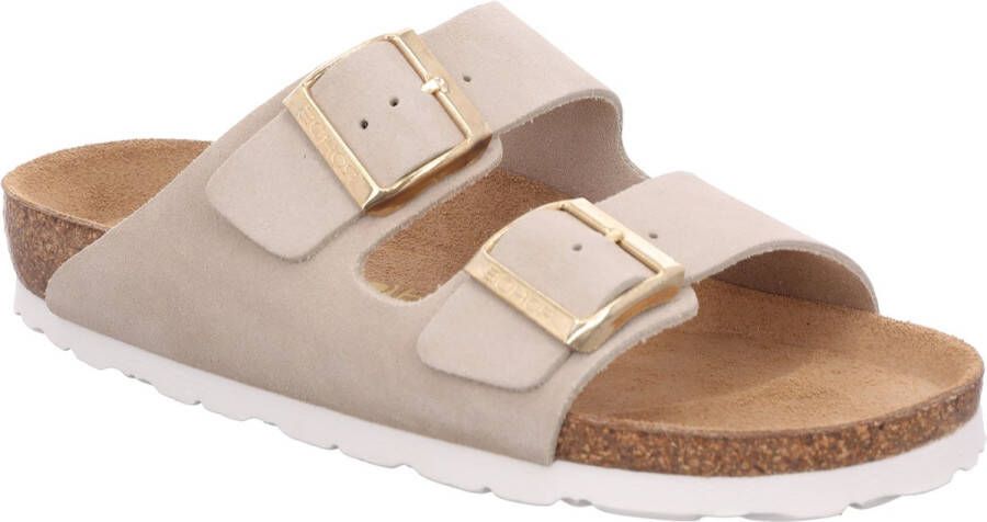 Rohde Slippers Alba Zomerschoen huisschoen tweesluiter strandschoen met zacht voetbed