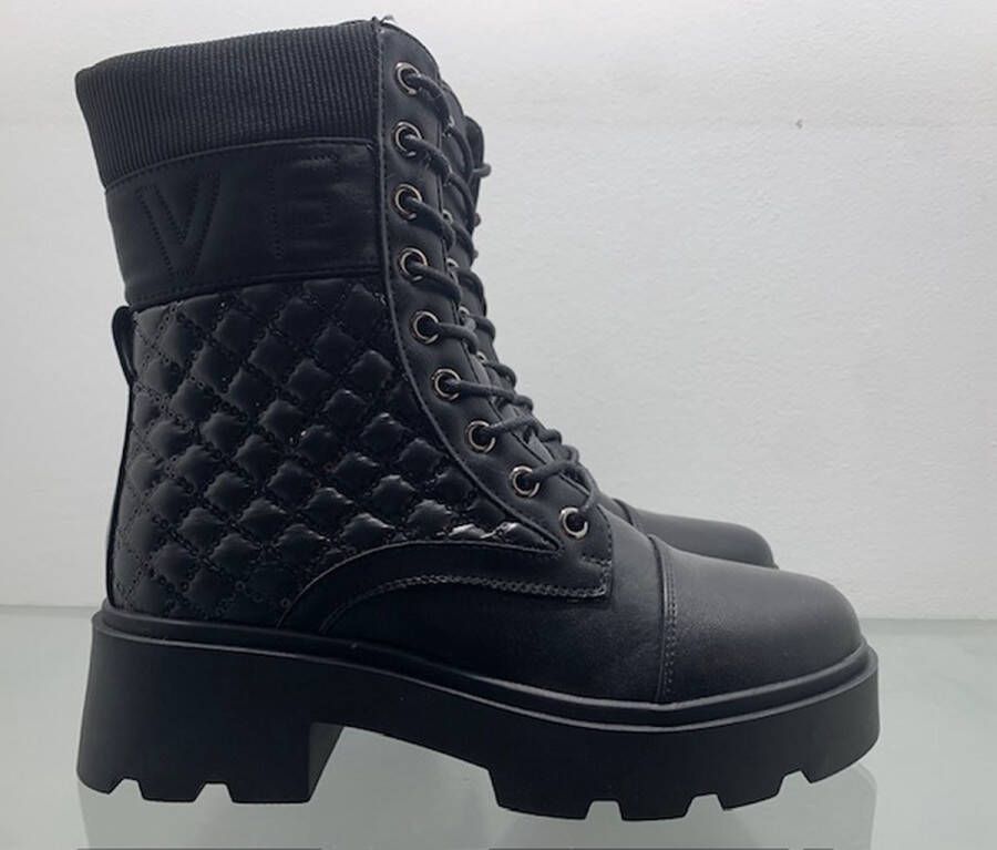 Bellusi Enkellaarzen Boots met veter- en ritssluiting