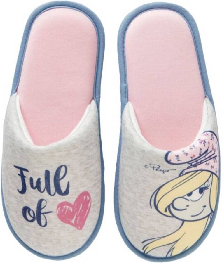 Benetton Smurfen Pantoffels Full of Love Smurfin