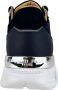 Benjamin Berner Heren Sneaker Blauw BNJ0191 RHOMBUS NAVY - Thumbnail 2