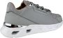 Benjamin Berner Heren Sneaker Grijs BNJ0191 RHOMBUS GREY - Thumbnail 2