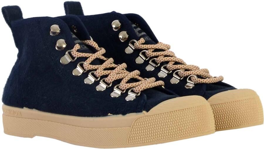 Bensimon Stella Wollen Veterschoenen