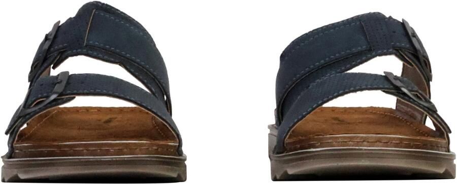 Bensimon Terre De Marins Imila leren sandalen