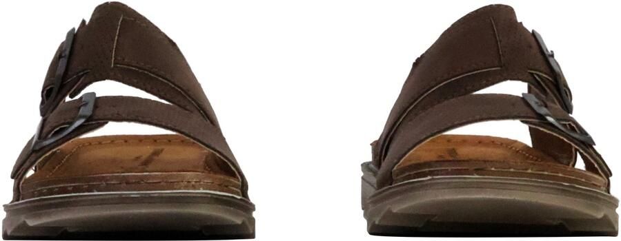 Bensimon Terre De Marins Imila leren sandalen