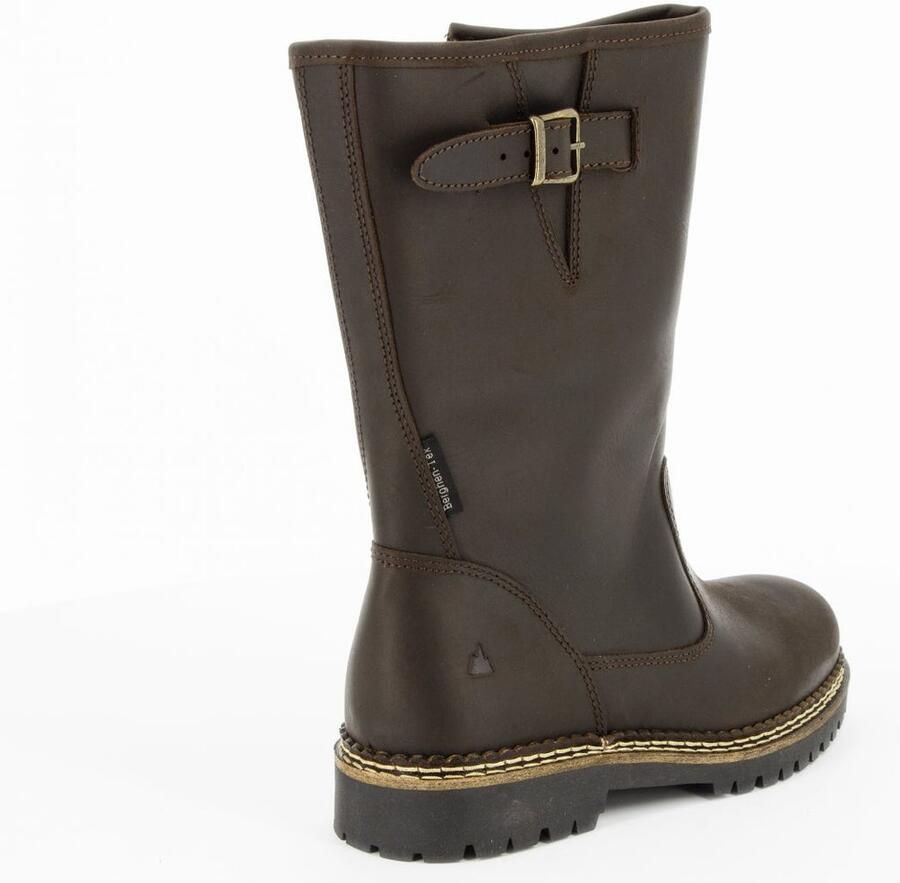 Berghen Aude Leather Castagno FW Boots Racing