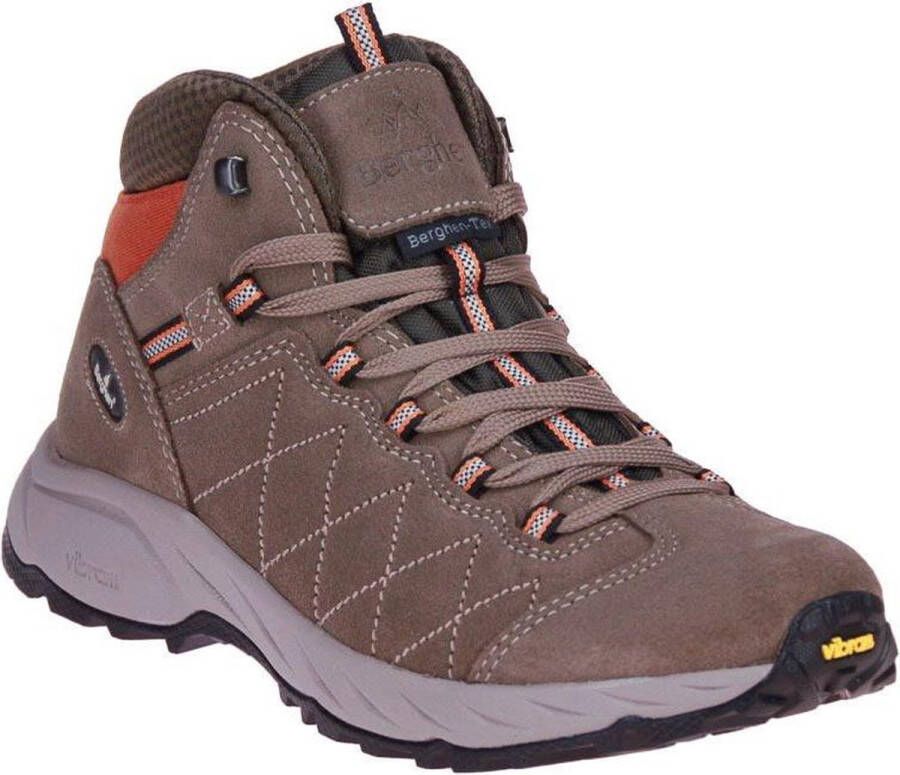 Berghen Montana Mid Brown Salmon FW Boots Trekking Adult Multi Adult Multi