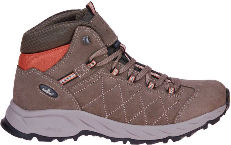 Berghen Montana Mid Brown Salmon FW Boots Trekking Adult Multi Adult Multi