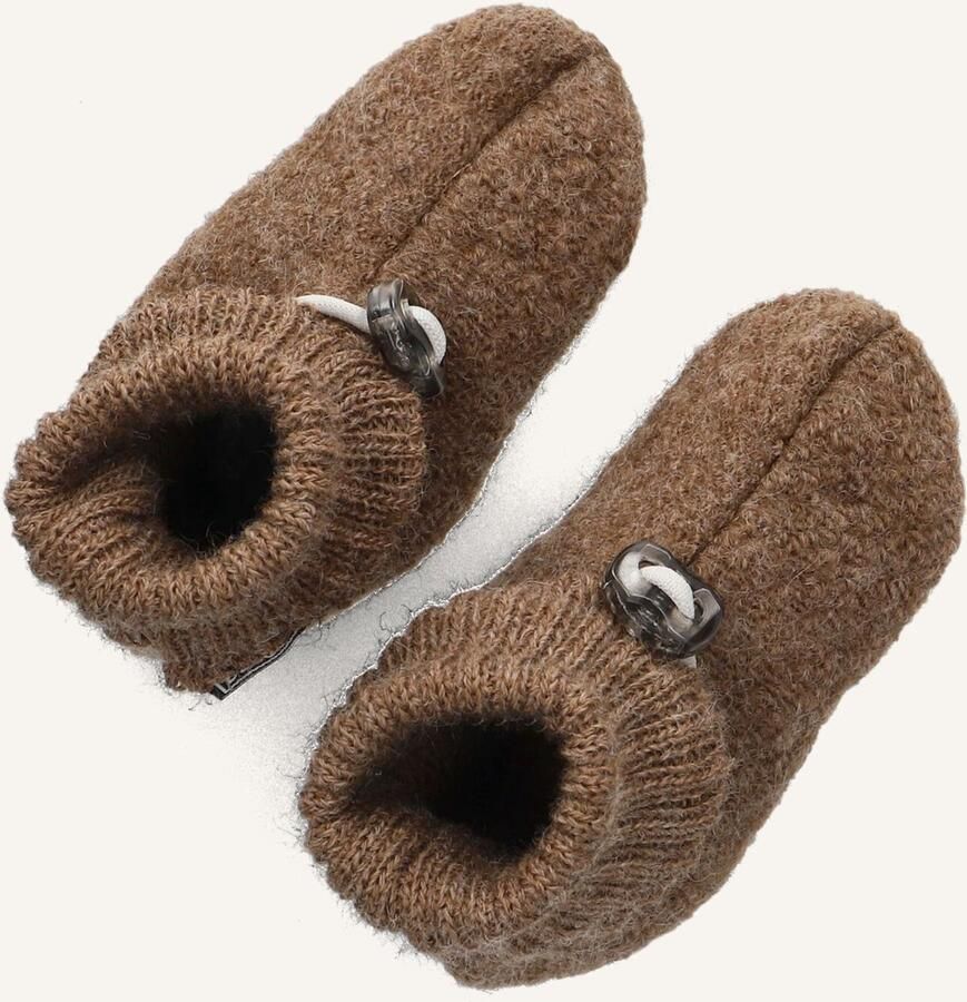 Bergstein Cozy Baby Slofjes Unisex Bruin