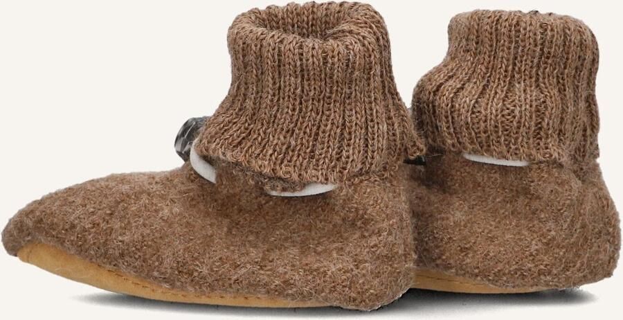 Bergstein Cozy Baby Slofjes Unisex Bruin