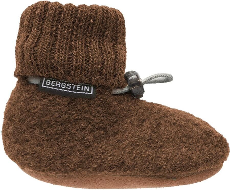 Bergstein Cozy Baby Slofjes Unisex Bruin