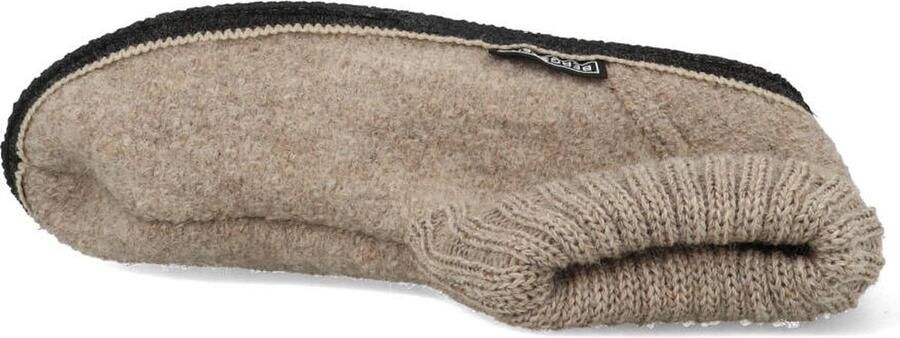 Bergstein Cozy Sloffen Pantoffels voor en kinderen 100% Zuiver sc wol Beige - Foto 20