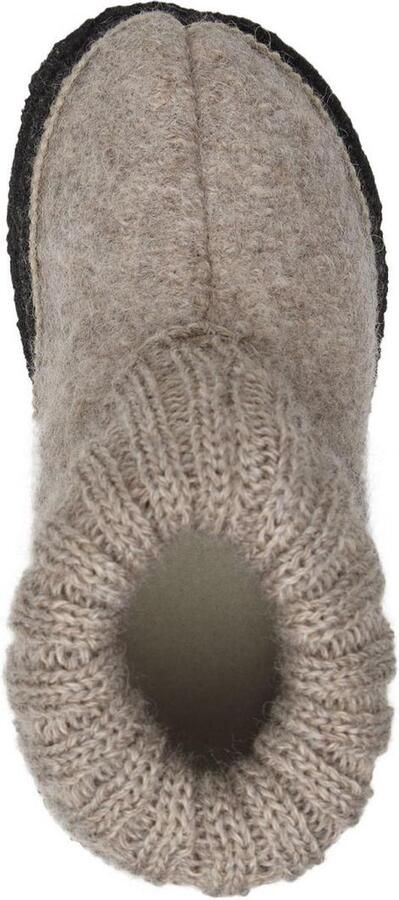 Bergstein Cozy Sloffen Pantoffels voor en kinderen 100% Zuiver sc wol Beige - Foto 19