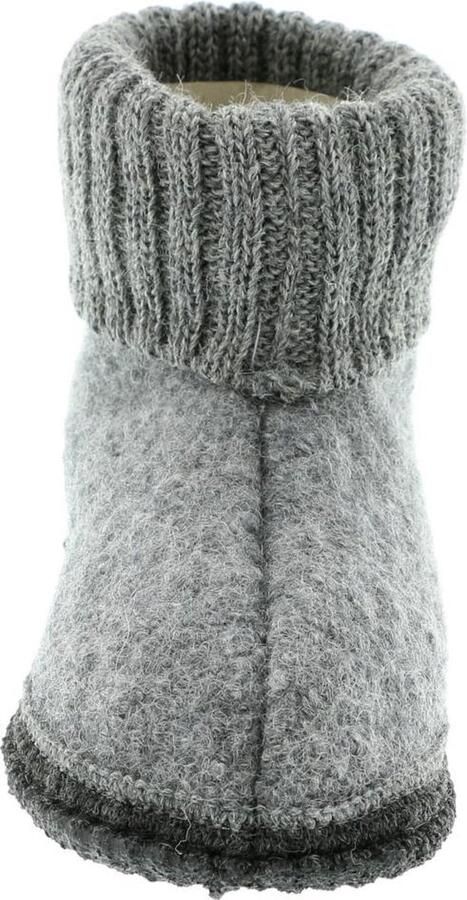 Bergstein Cozy Sloffen Pantoffels voor en kinderen 100% Zuiver sc wol Black - Foto 17