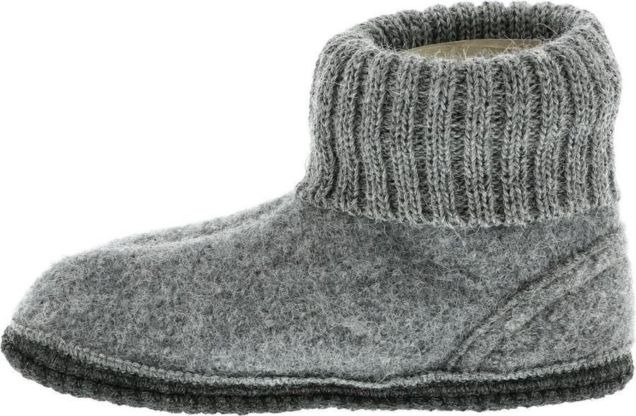 Bergstein Cozy Sloffen Pantoffels voor en kinderen 100% Zuiver sc wol Black - Foto 20