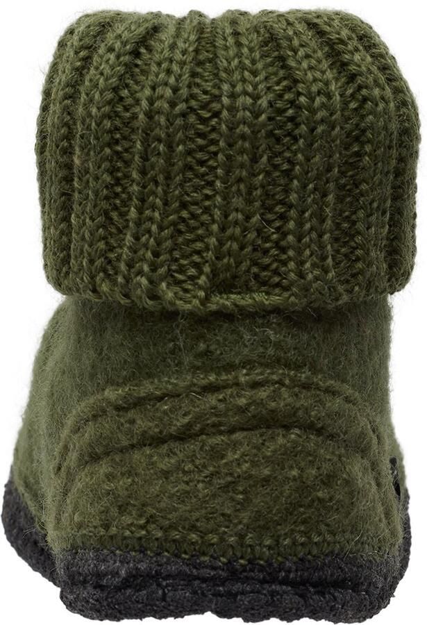 Bergstein Cozy Sloffen Pantoffels voor dames heren en kinderen 100% Zuiver scheerwol Seagreen - Foto 2