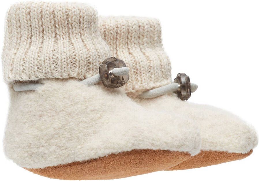 Bergstein Cozy Baby Slofjes Off-White