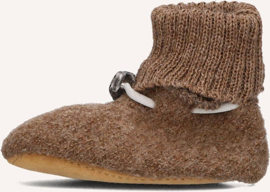 Bergstein Cozy Baby Slofjes Unisex Bruin