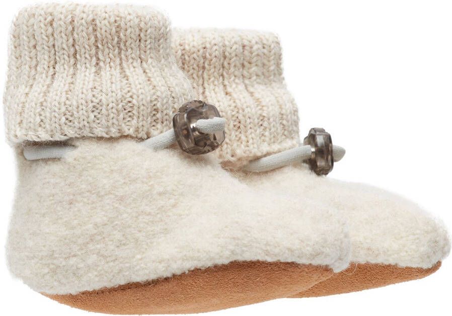 Bergstein Cozy Baby Unisex Junior Sloffen Off-White