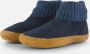 Bergstein BN Cozy Lux Dark Blue 21 Kinder Sloffen Blauw - Thumbnail 2