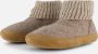 Bergstein Cozy Lux Pantoffels Sloffen Kids Beige - Thumbnail 3