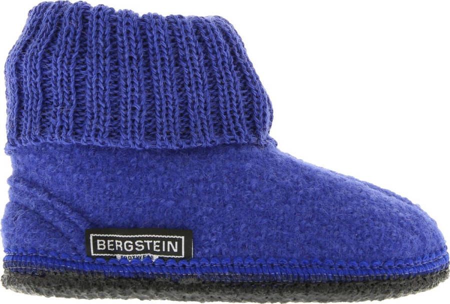 Bergstein Cozy Sloffen Unisex Junior Cobalt