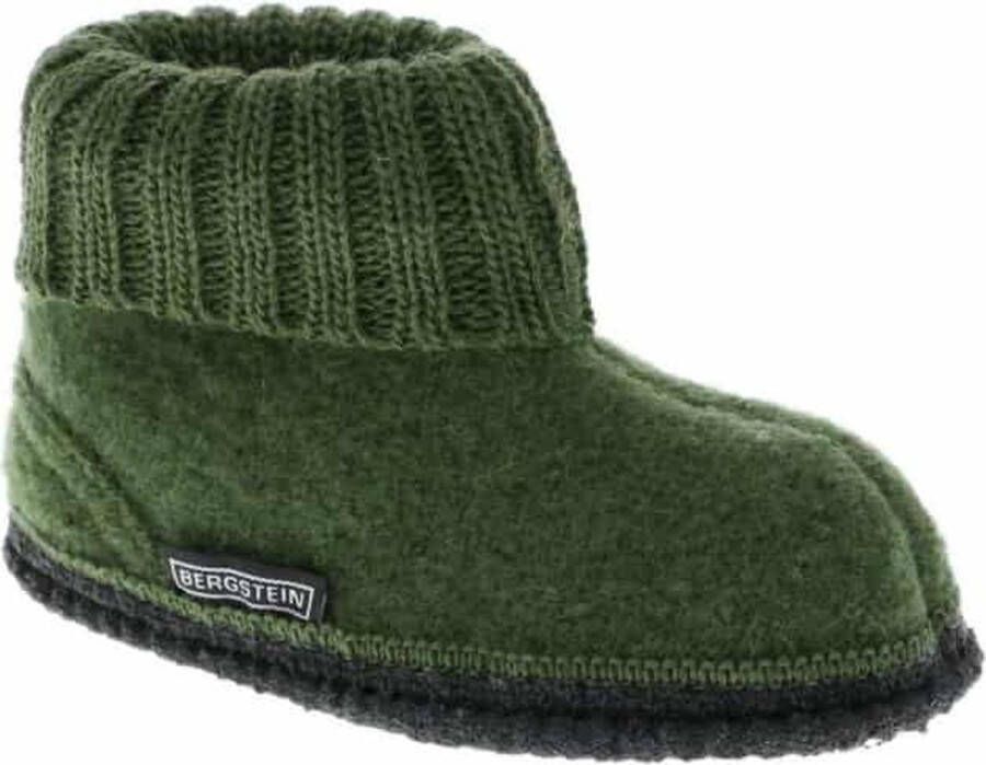 Bergstein Cozy Sloffen Unisex Junior Forest