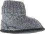 Bergstein Cozy pantoffel Zwart Wol Effen 46 - Thumbnail 4