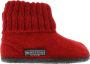 Bergstein Cozy pantoffel Rood Wol Effen 19 - Thumbnail 2