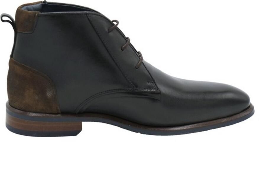 Berkelmans 232006804 Alastaro Black Calf-geklede schoen-halfhoge veterschoen - Foto 2