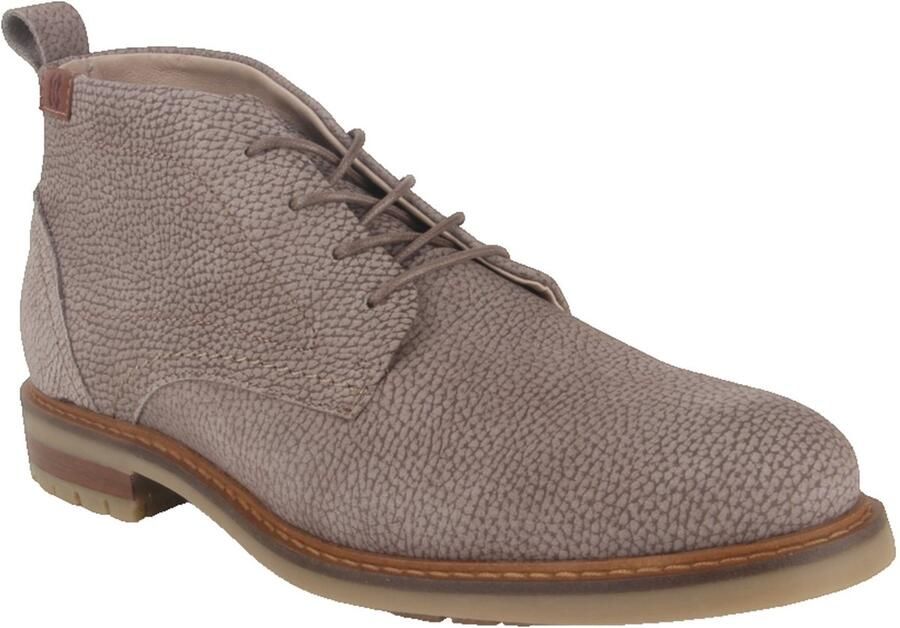 Berkelmans 2620088488 heren veterboots sportief beige