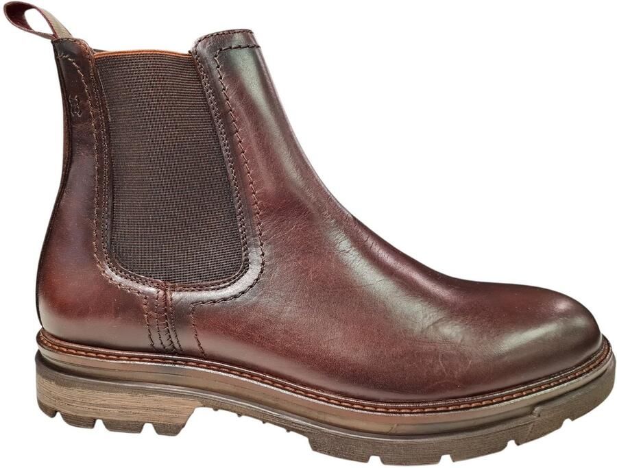 Berkelmans Hita Bruine Leren Heren Enkelboots Bruin