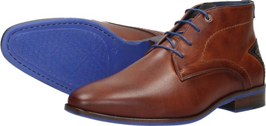 Berkelmans Lasarte Veterschoenen Heren Cognac - Foto 13