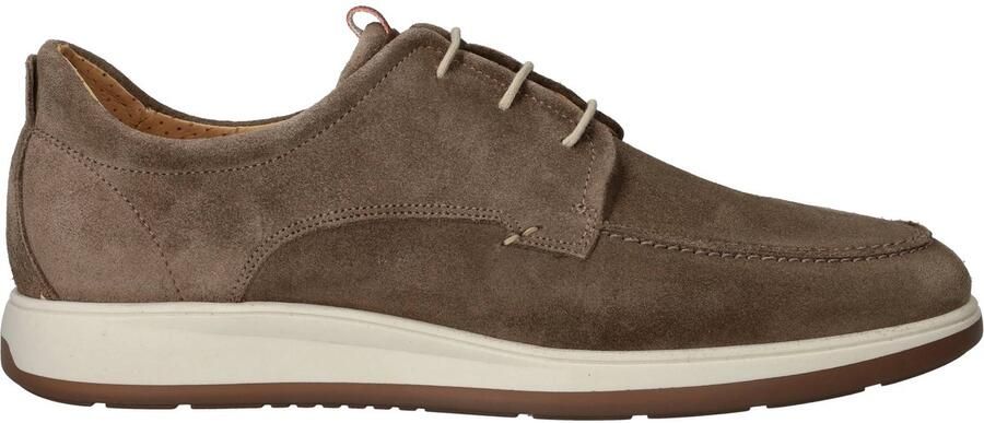 Berkelmans Lydden Veterschoenen Taupe Suede Heren Taupe - Foto 2