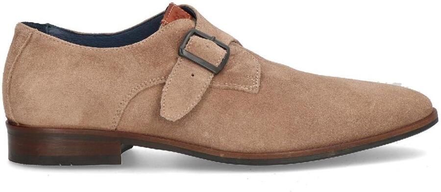 Berkelmans Nette herenschoenen Gesp sluiting Suède Merk: Model: Termas Piedra Bruin t m