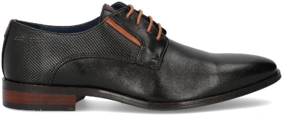 Berkelmans Nette herenschoenen Leer Merk: Model: Sameiro Black Calf Zwart t m